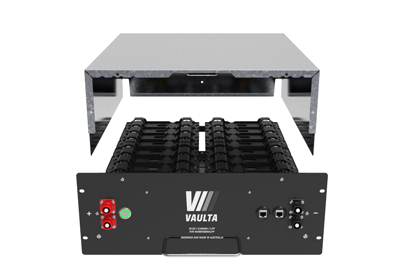 Vaulta 48V 5.12kWh 19in LFP Pack